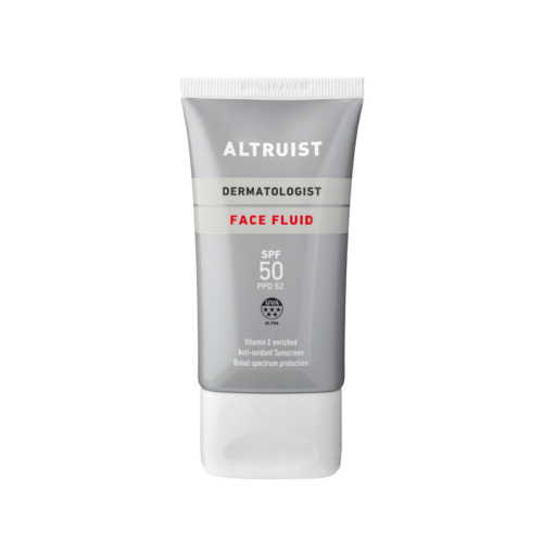 Altruist Sunscreen Face Fluid SPF 50 - lekki krem przeciwsłoneczny do twarzy, 50 ml