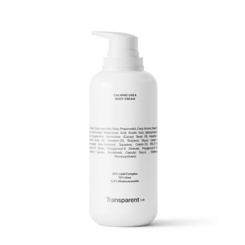 *Outlet Transparent Lab Calming Urea Body Lotion – łagodząca kuracja do ciała, 400 ml