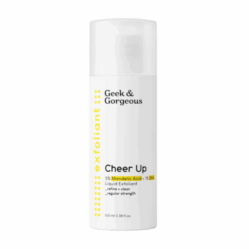 Geek & Gorgeous Cheer Up - eksfoliator z 6% kwasem migdałowym + BHA o średniej mocy