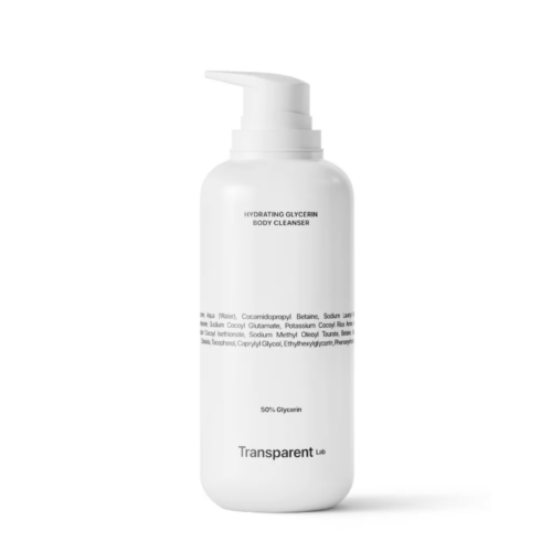 Transparent Lab Hydrating Glycerin Body Cleanser – nawilżający żel do mycia ciała z gliceryną, 400 ml