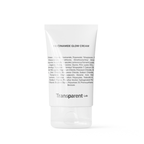 *Outlet Transparent Lab Niacinamide Glow Cream – rozjaśniająco-nawilżający krem do twarzy z niacynamidem 5%, 50 ml