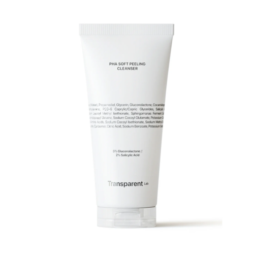 Transparent Lab PHA Soft Peeling Cleanser – oczyszczająco-złuszczający żel do mycia twarzy, 150 ml