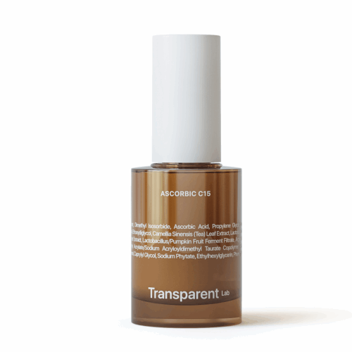 Transparent Lab Ascorbic C15 - rozświetlające serum przeciwstarzeniowe, 30 ml