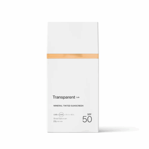*OUTLET Transparent Lab Mineral Tinted Sunscreen Medium – mineralny krem z filtrem SPF 50, 100 ml