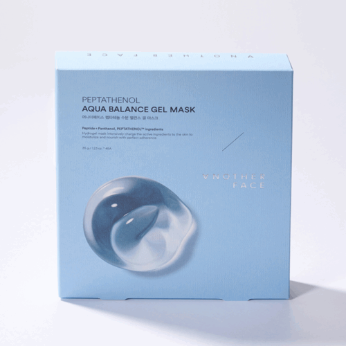 Another Face Pepathenol Aqua Balance Gel Mask - hydrożelowa maseczka w płachcie z peptydami i pantenolem, 4 szt.