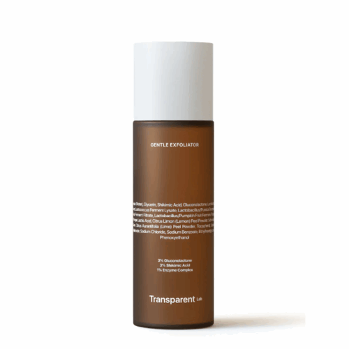 Transparent Lab Gentle Exfoliator - tonik delikatnie złuszczający, 130 ml