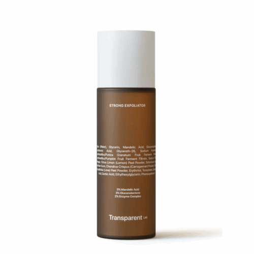 Transparent Lab Strong Exfoliator - tonik silnie złuszczający, 130 ml