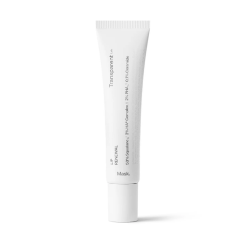 Transparent Lab Lip Renewal Mask - całonocna maska regenerująca do ust, 15 ml