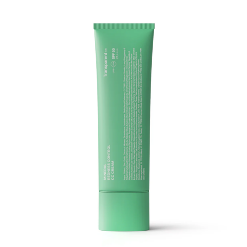 Transparent Lab Mineral Redness Control CC Cream - krem koloryzujący SPF 50 redukujący zaczerwienienia, 45 ml