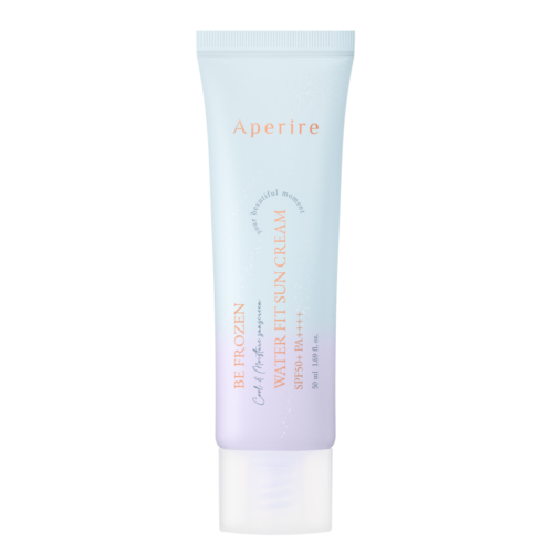 Aperire Be Frozen Water Fit - przeciwsłoneczny krem nawilżający SPF 50+/PA++++, 50 ml