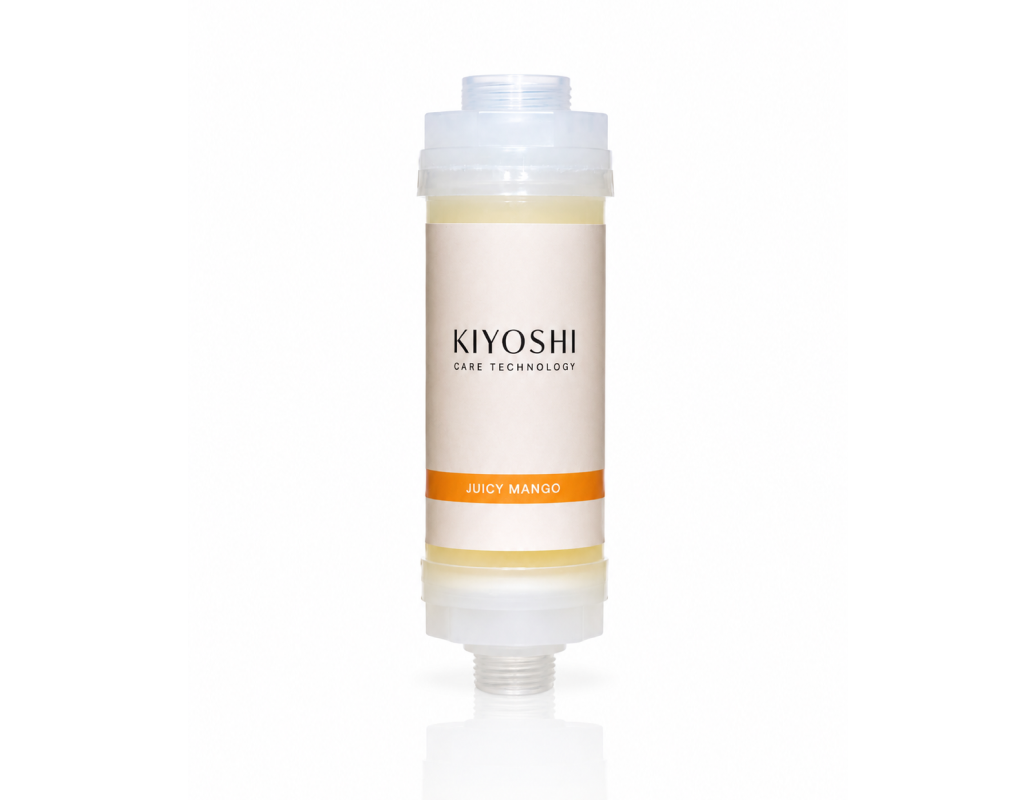 Kiyoshi Juicy Mango – filtr prysznicowy z witaminą C o zapachu soczystego mango 1 Filtr prysznicowy z witaminą C Juicy Mango