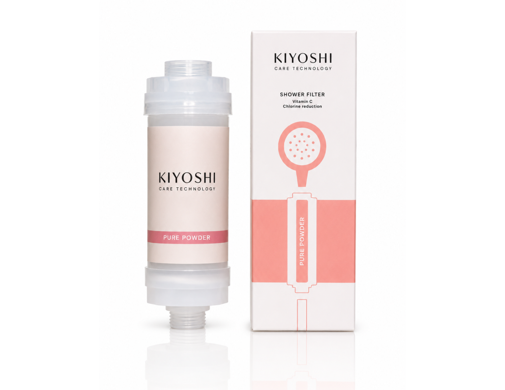Kiyoshi Pure Powder – filtr prysznicowy z witaminą C o pudrowym zapachu 2 Filtr prysznicowy z witaminą C Pure Powder
