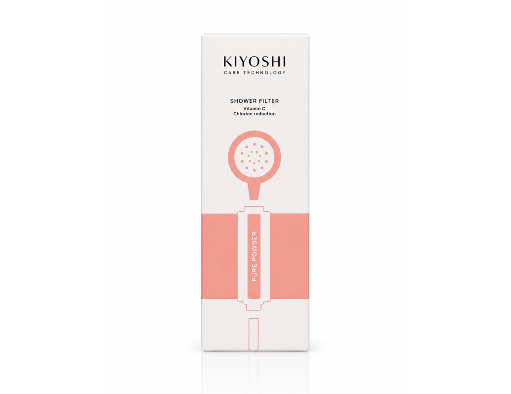 Kiyoshi Pure Powder – filtr prysznicowy z witaminą C o pudrowym zapachu 3 Filtr prysznicowy z witaminą C Pure Powder