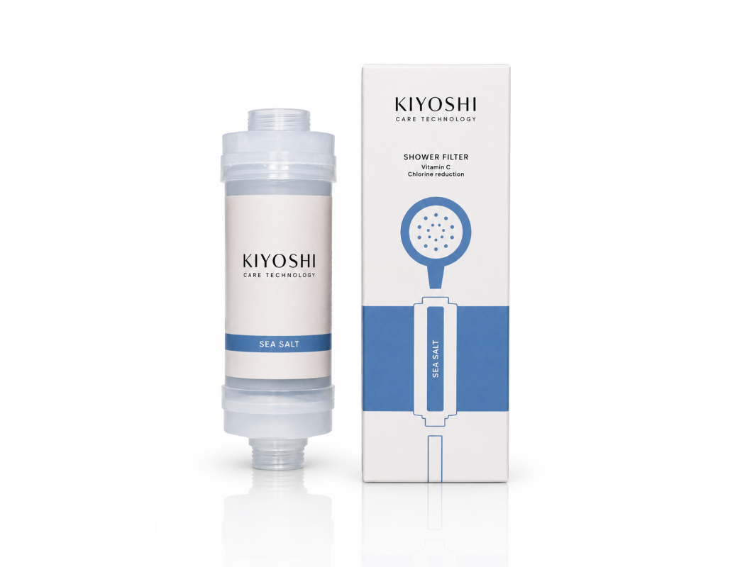 Kiyoshi Sea Salt - filtr prysznicowy z witaminą c o zapachu soli morskiej 2 Filtr prysznicowy z witaminą C Sea Salt