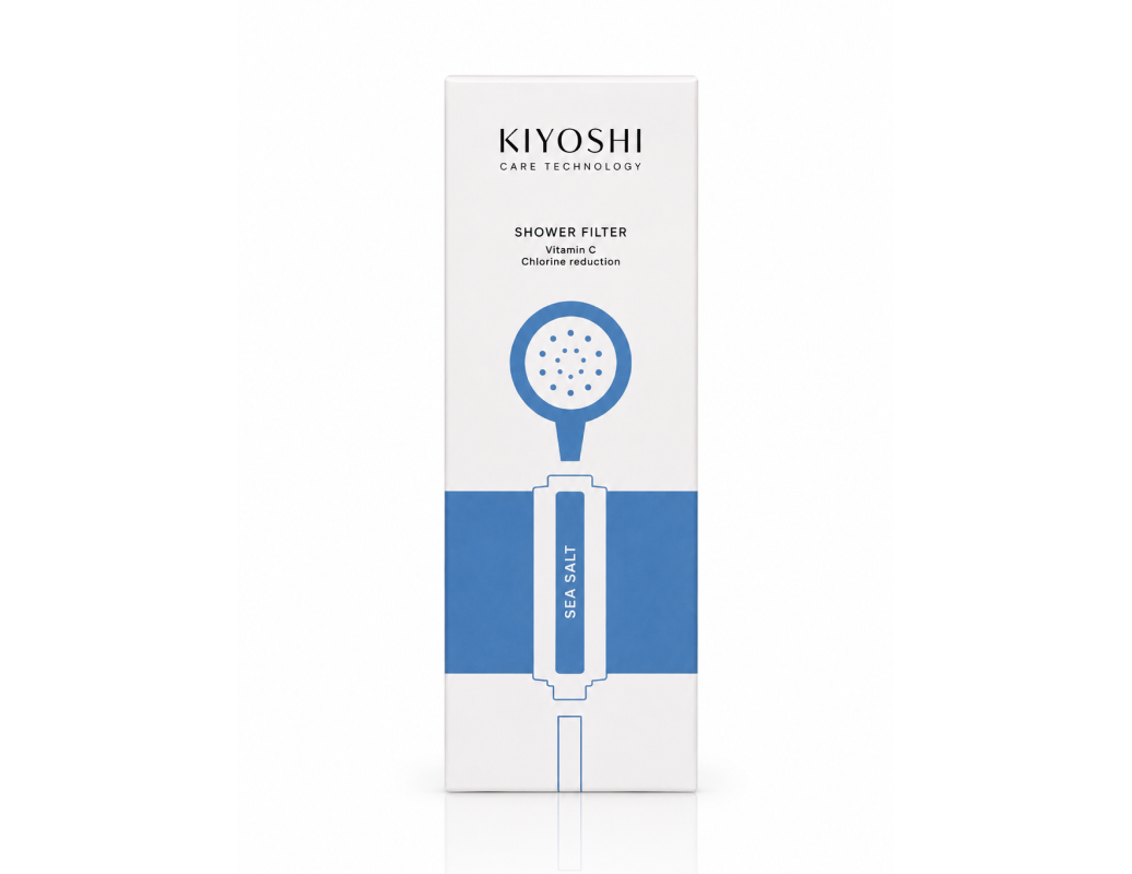 Kiyoshi Sea Salt - filtr prysznicowy z witaminą c o zapachu soli morskiej 3 Filtr prysznicowy z witaminą C Sea Salt