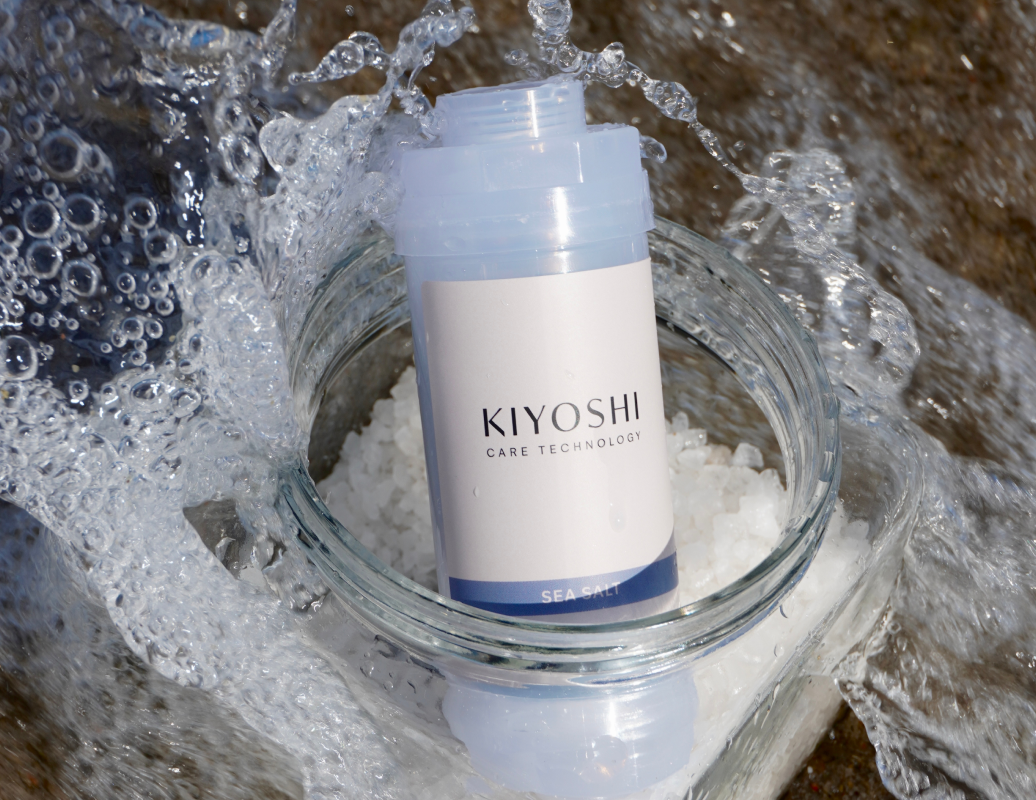 Kiyoshi Sea Salt - filtr prysznicowy z witaminą c o zapachu soli morskiej 5 Filtr prysznicowy z witaminą C Sea Salt