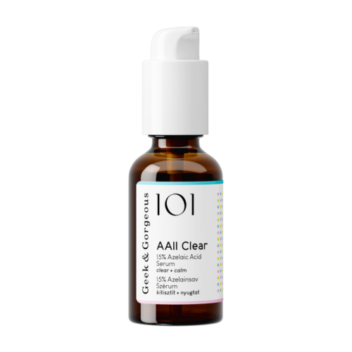 Geek & Gorgeous AAll Clear - serum z kwasem azelainowym 15%, 30 ml